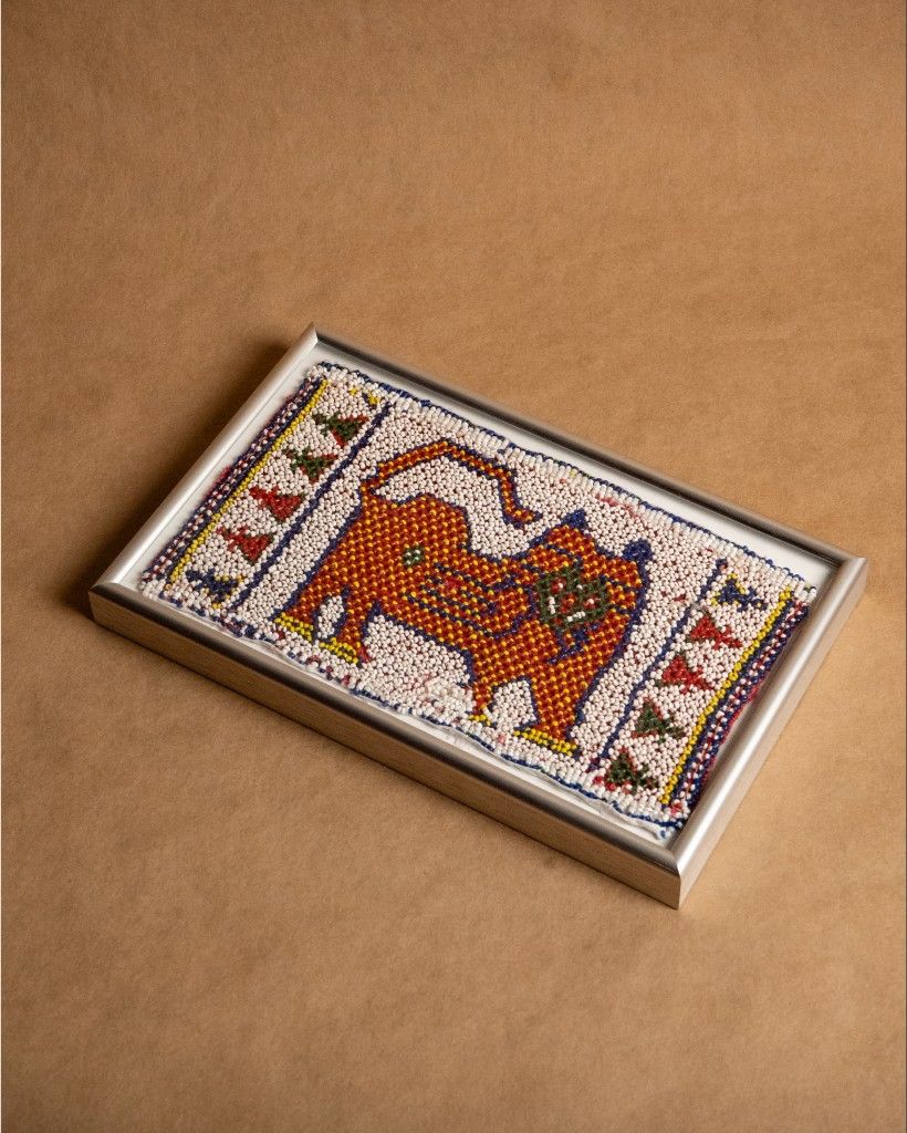 The Lion Patch & Frame